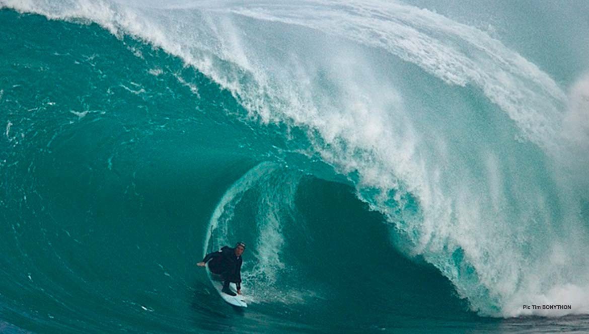 JEROME SAHYOUN, Légende du Surf de grosse vagues